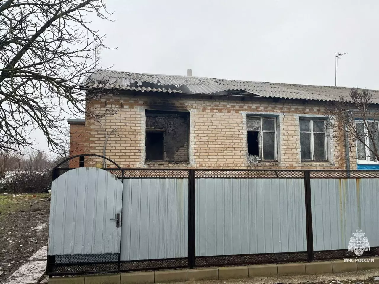 В Мартыновском районе 65-летний мужчина заживо сгорел в доме