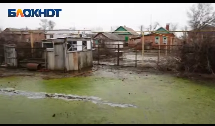В Ростовской области уходит под воду 18-тысячный поселок Зимовники