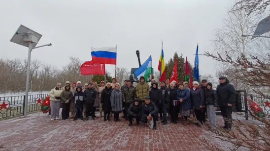 Автопробег по местам боевой славы