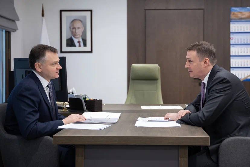 Юрий Борисович Слюсарь обсудил с вице-премьерами правительства России проблемные вопросы Ростовской области