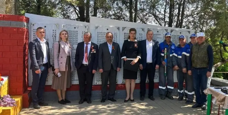 Торжественный митинг «Вечный огонь», посвященный 80 -летию Великой Победы состоялся в сл. Большая Орловка