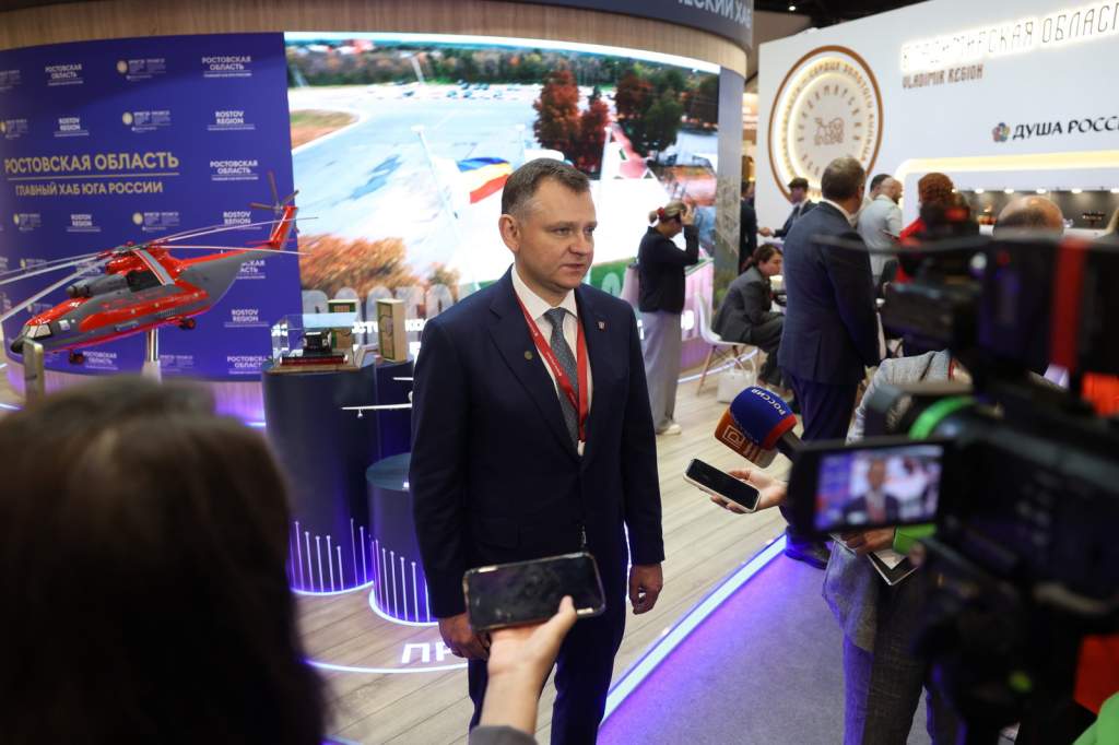 В первый день ПМЭФ Глава Донского региона заключил 12 соглашений на 111 млрд рублей