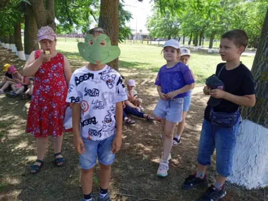 Для детей лагеря дневного пребывания организовали экологическую карусель «Через книгу любовь к природе»