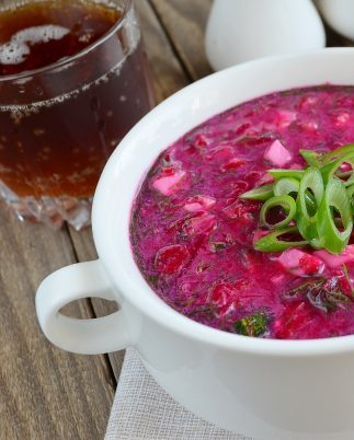 Свекольник на хлебном квасе