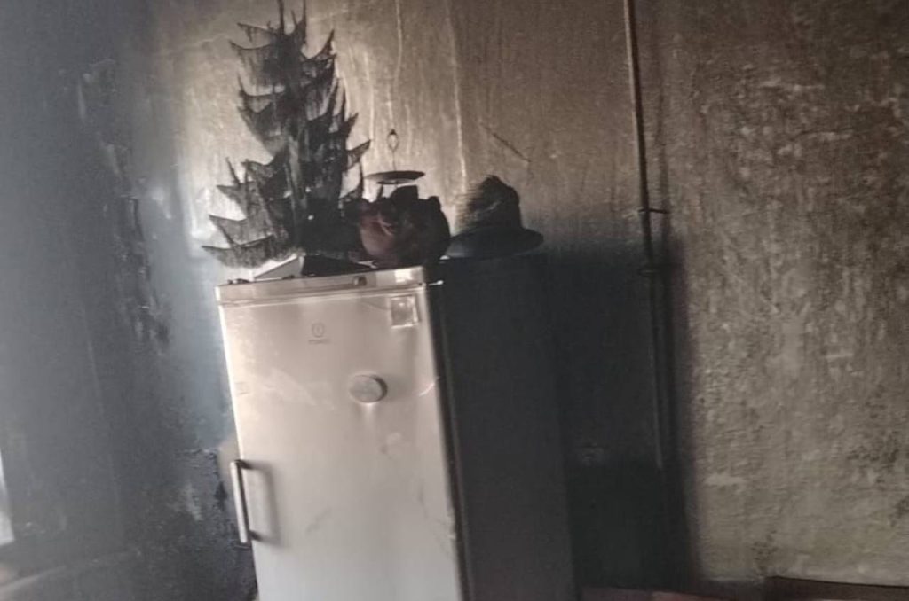 Семейная пара в Ростовской области едва не погибла на пожаре