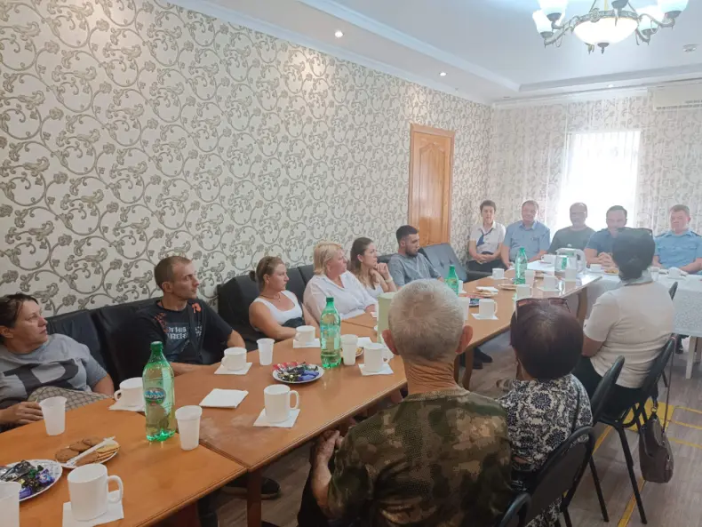 Прием участников СВО и членов их семей состоялся в сл. Большая Мартыновка