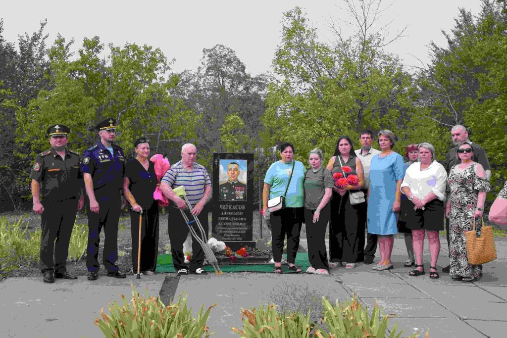 Память героя: митинг в честь Черкасова А.Г.