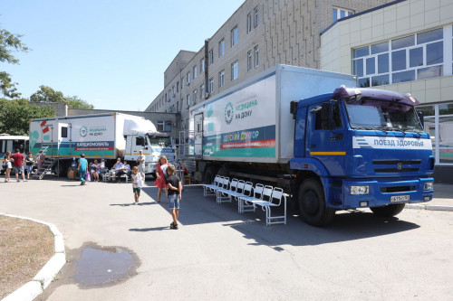 Ю.Б. Слюсарь проинформировал В.В. Путина о сложностях, наблюдаемых в системе здравоохранения Ростовской области