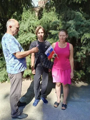 В сл. Большая Мартыновка состоялась Всероссийская акция «Цвета Родины»