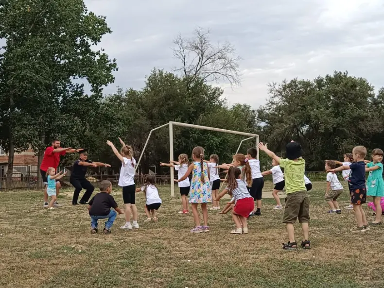 Всероссийская зарядка в день физкультурника состоялась в сл. Большая Мартыновка