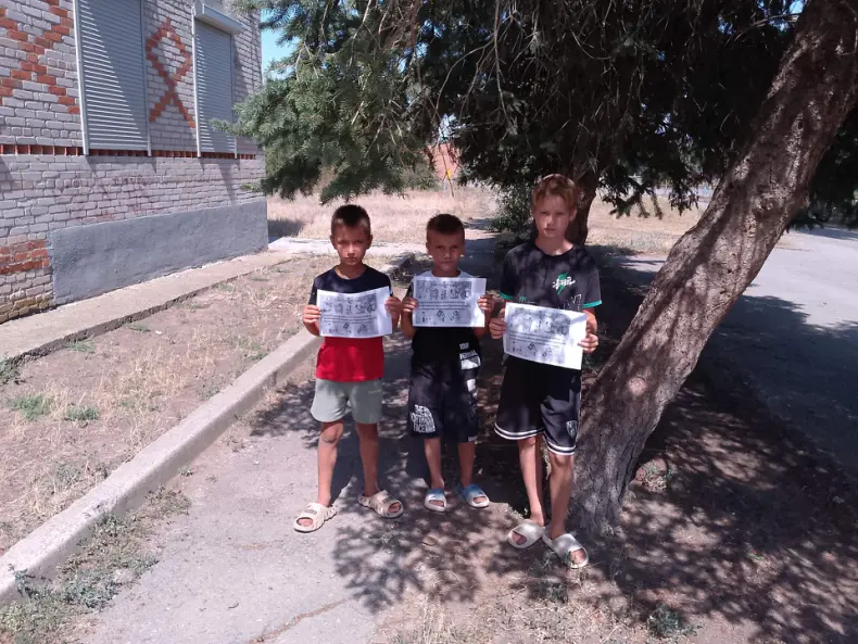 В сельской библиотеке х. Кривой Лиман прошла экологическая акция