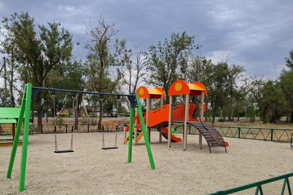 В городских и сельских поселениях Ростовской области стартовали работы по модернизации игровых площадок