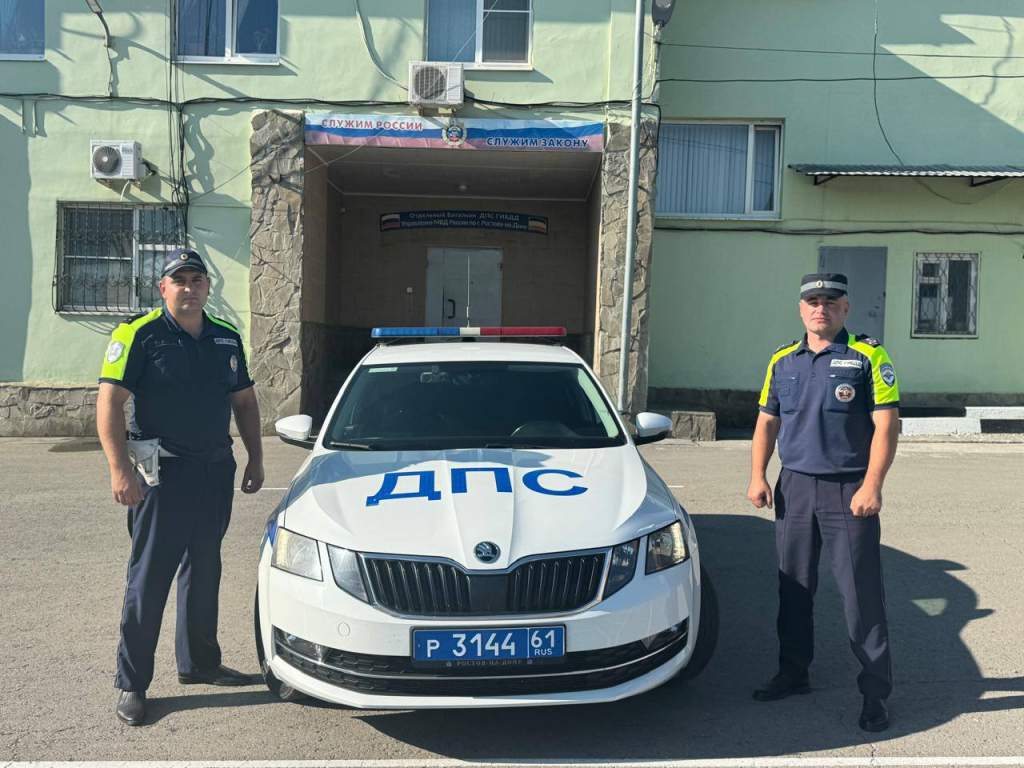 Сотрудники Госавтоинспекции помогли доставить роженицу в роддом