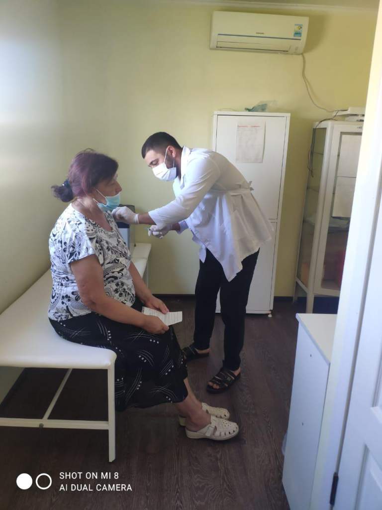 Стартовала кампании по вакцинации