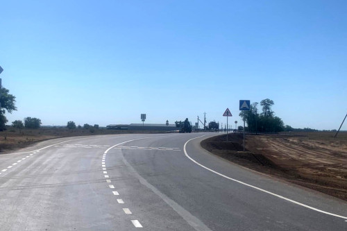 В Мартыновском районе завершили ремонт дороги, учтя пожелания местных жителей