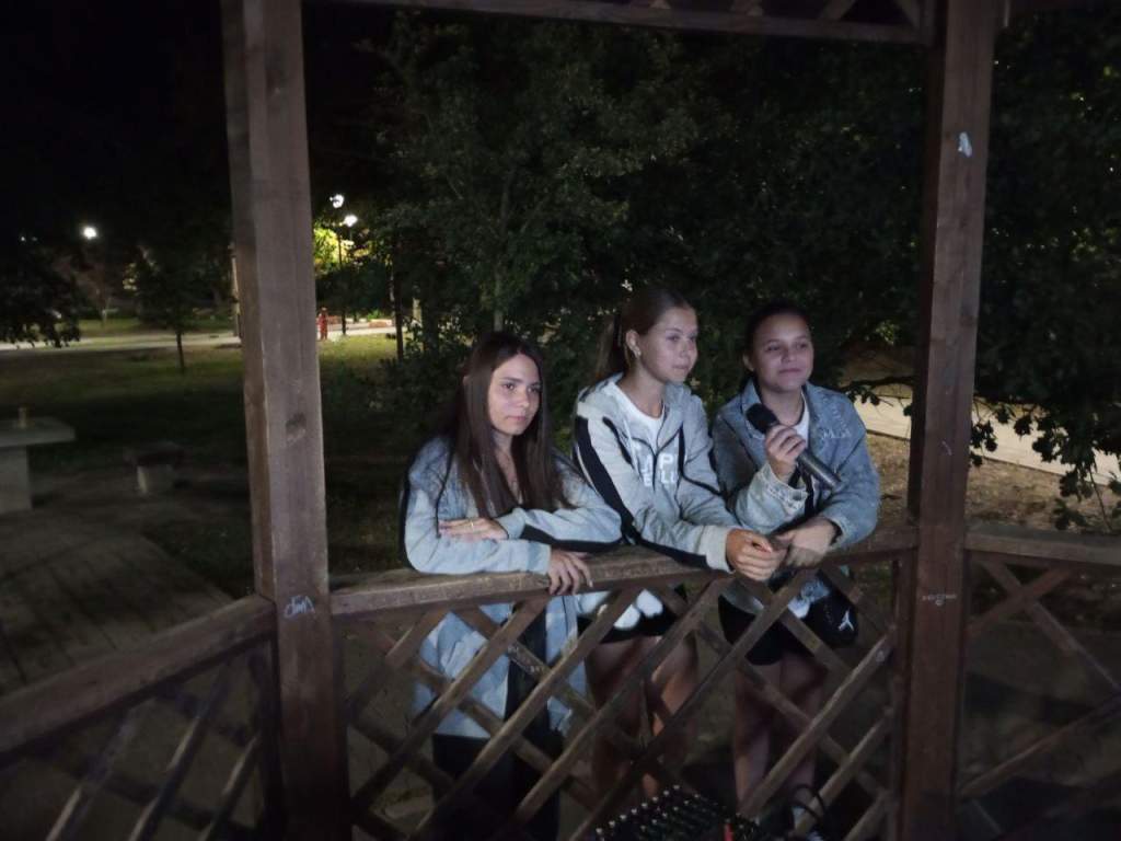 Караоке в парке