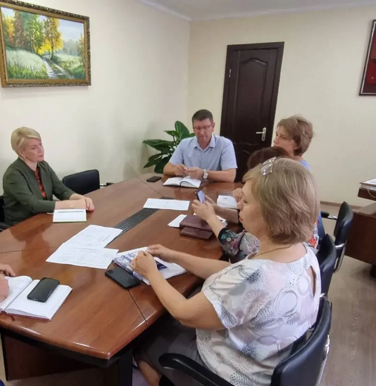 Состоялось планерное совещание главы Администрации Мартыновского района Олега Владимировича Дьяконова