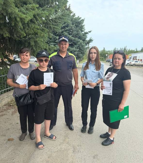 На территории Мартыновского района проводится профилактическое мероприятие «Несовершеннолетний нарушитель ПДД»