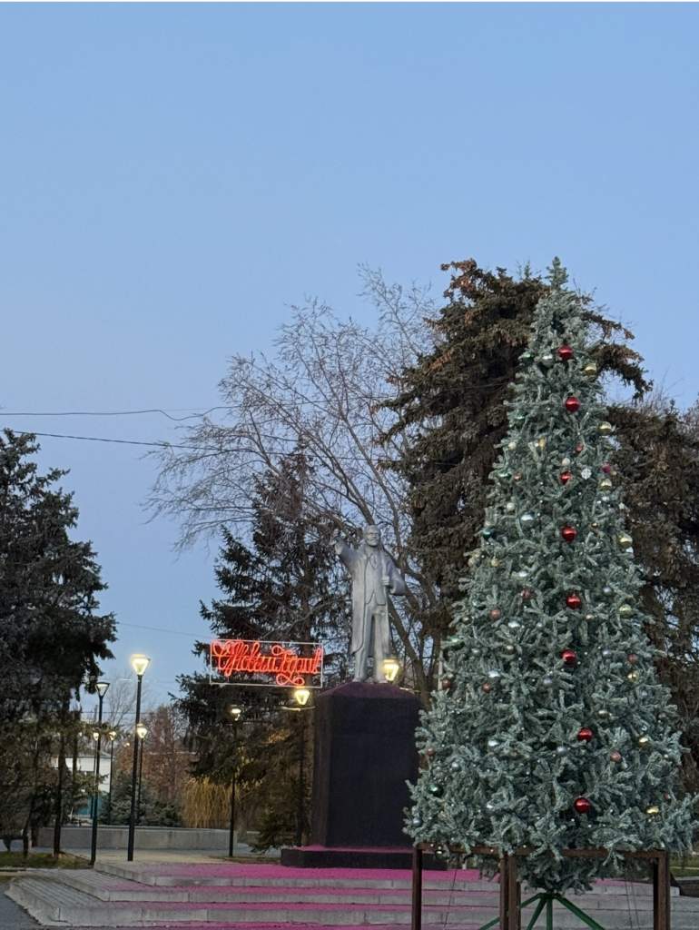 Засияла искра волшебства: Главная елка сл. Большая Мартыновка зажгла сердца жителей!