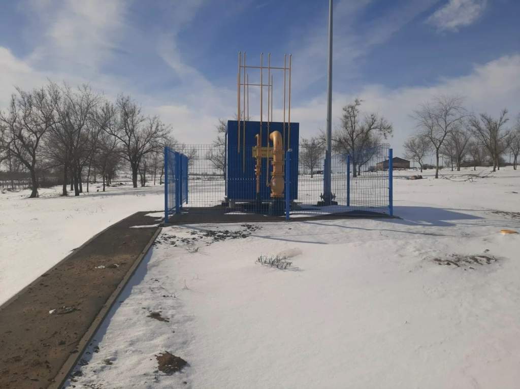 По народной программе «Единой России» в Мартыновском районе газифицировали п. Малая Горка, х. Пробуждение и п. Стрижи