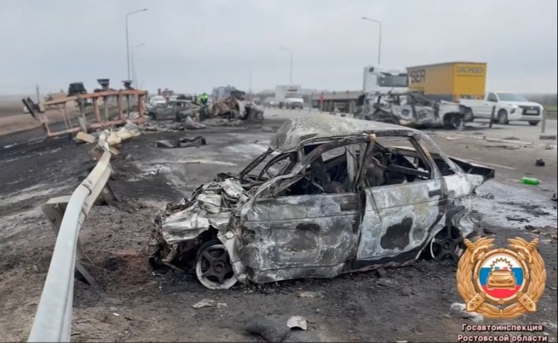 Смертельная авария с бензовозом в Ростовской области