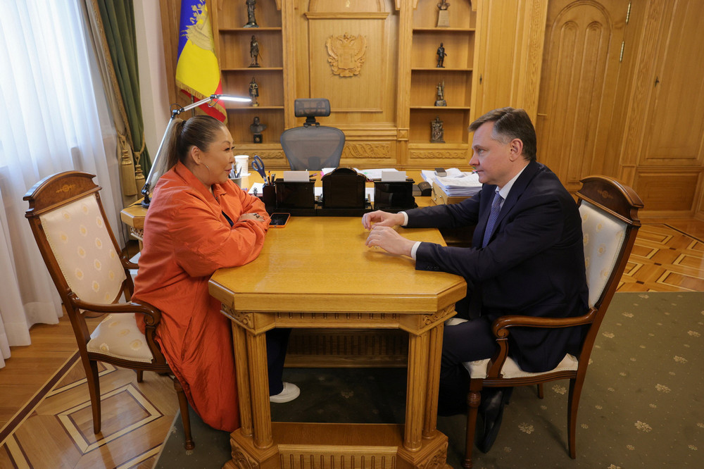 В Ростовской области создадут центр поддержки творческой молодежи: Губернатор и Анита Цой обсудили развитие креативных индустрий